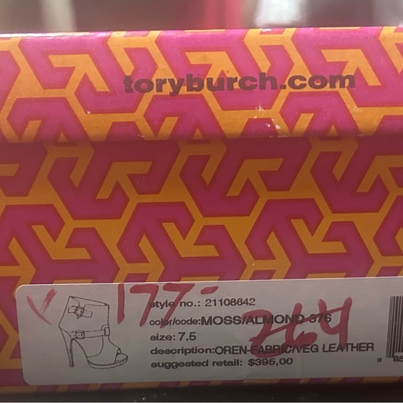 Tory Burch  high heeled open toe boots - Picture 4 of 6